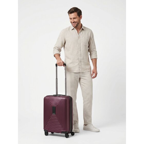 Redolz Essentials 14 4 Rollen Kabinentrolley 55 cm mit Dehnfalte