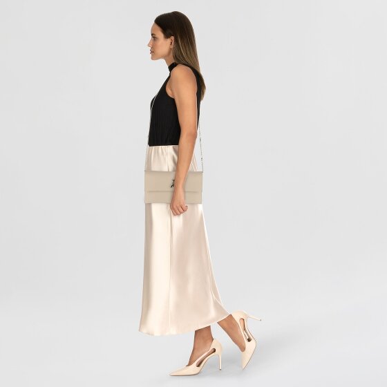 Patrizia Pepe Clutch Tasche Leder 27.5 cm