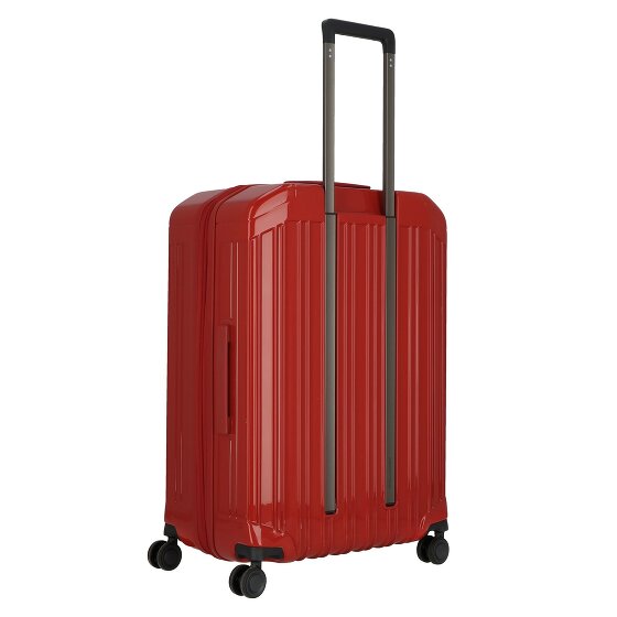 Piquadro PQ-Light 4 Rollen Trolley 69 cm mit Dehnfalte