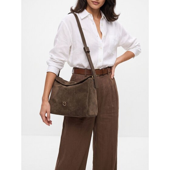 PINKO Leaf Handtasche Leder 31.5 cm