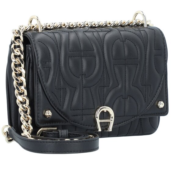 AIGNER Diadora Umhängetasche Leder 21 cm