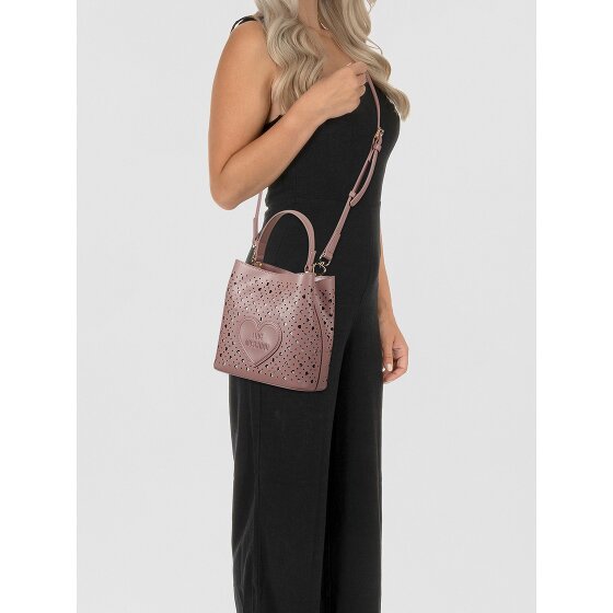 Love Moschino Basket Laminated Schultertasche 22 cm