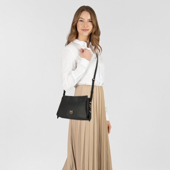 PINKO Triplet Umhängetasche Leder 26 cm