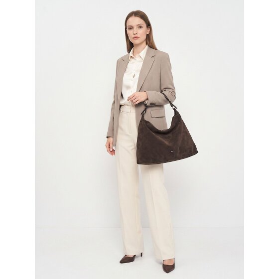 abro All in one Schultertasche Leder 50 cm