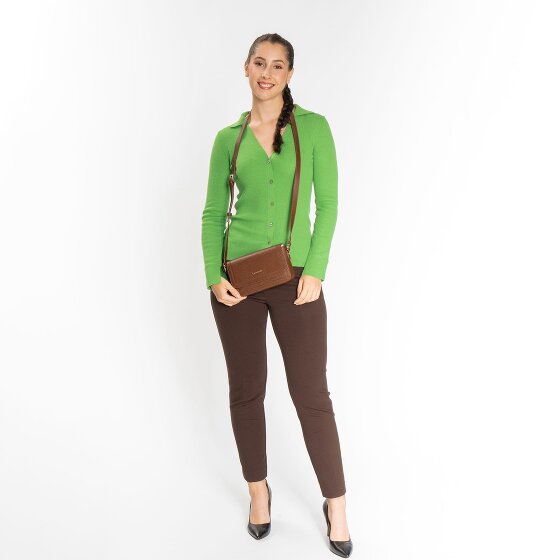 Lazarotti Bologna Leather Umhängetasche Leder 21 cm
