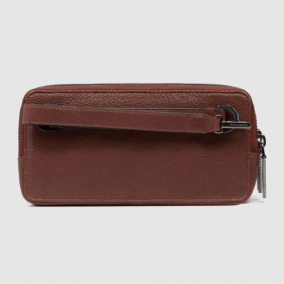 Piquadro Cronus Kulturbeutel Leder 19.5 cm