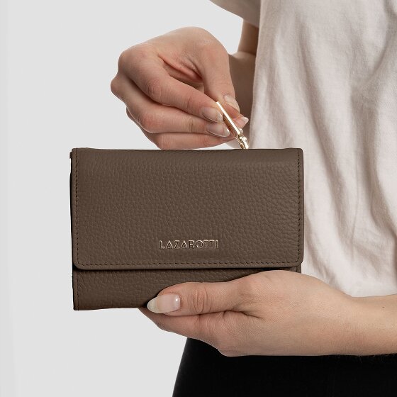 Lazarotti Bologna Leather Geldbörse Leder 14 cm