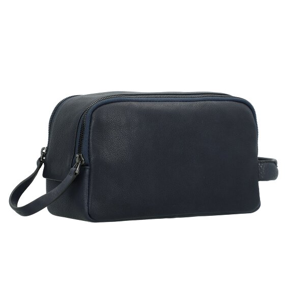 Piquadro Wollem Kulturbeutel Leder 25 cm