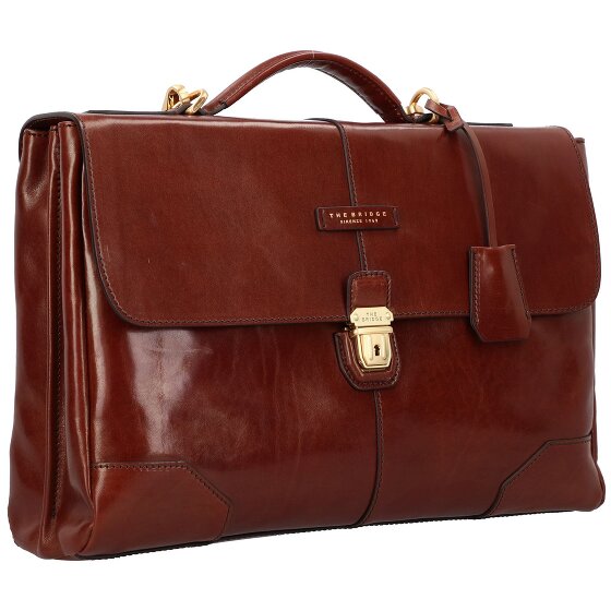 The Bridge Vespucci Aktentasche Leder 40 cm Laptopfach