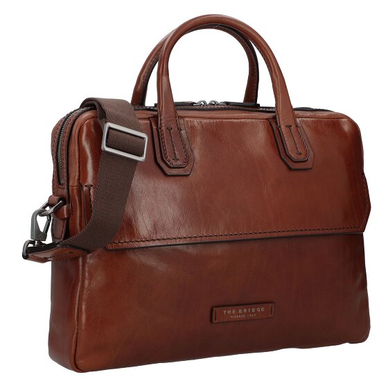 The Bridge Williamsburg Aktentasche Leder 37 cm Laptopfach