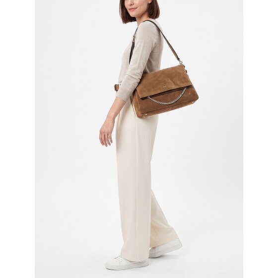 Boss Yelena Schultertasche Leder 38 cm