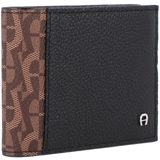 AIGNER Logo Geldbörse RFID Leder 10 cm