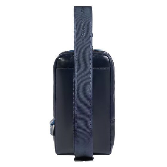 Piquadro Blue Square Umhängetasche Leder 28 cm