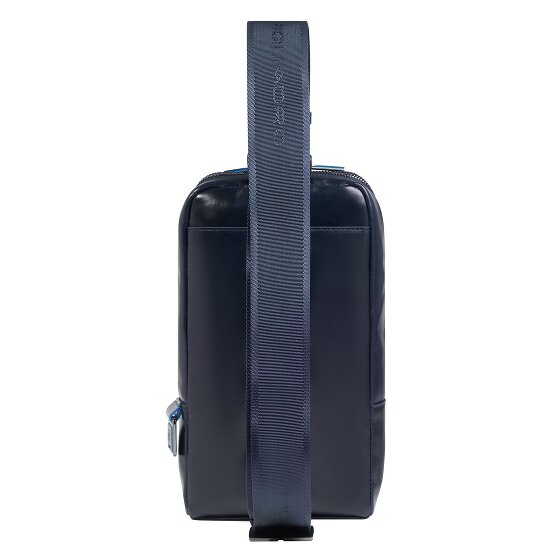 Piquadro Blue Square Sling Bag Leder 25 cm