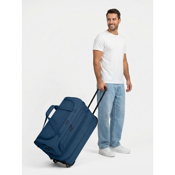 Redolz Duffle Essentials 2-Rollen Reisetasche 55 cm M mit Dehnfalte