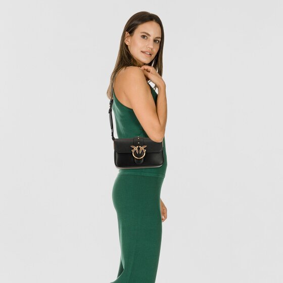 PINKO Love One Umhängetasche Leder 22 cm