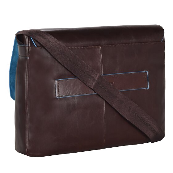 Piquadro Blue Square Messenger Leder 37 cm Laptopfach