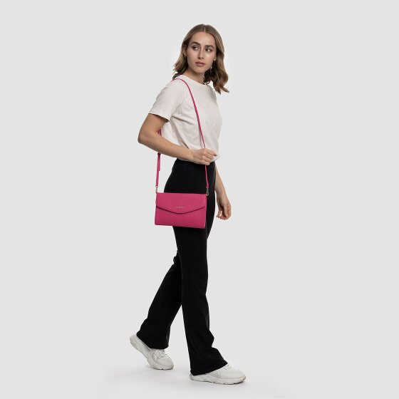 Lazarotti Bologna Leather Clutch Tasche Leder 23 cm