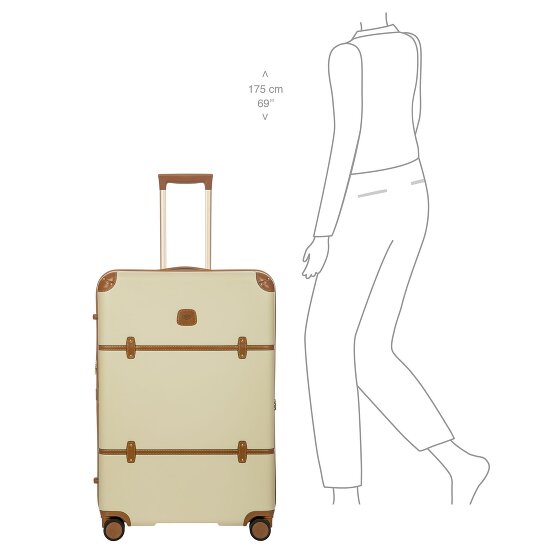 Bric's Bellagio 4 Rollen Trolley 76 cm mit Dehnfalte