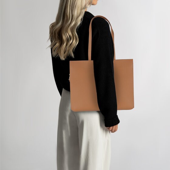 Patrizia Pepe Shopper Tasche Leder 38 cm