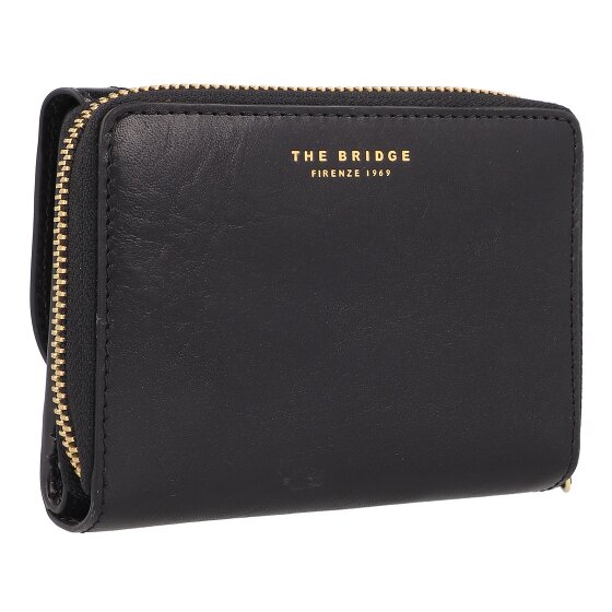 The Bridge Federica Geldbörse RFID Schutz Leder 13 cm The Bridge Federica Geldbörse RFID Schutz Leder 13 cm