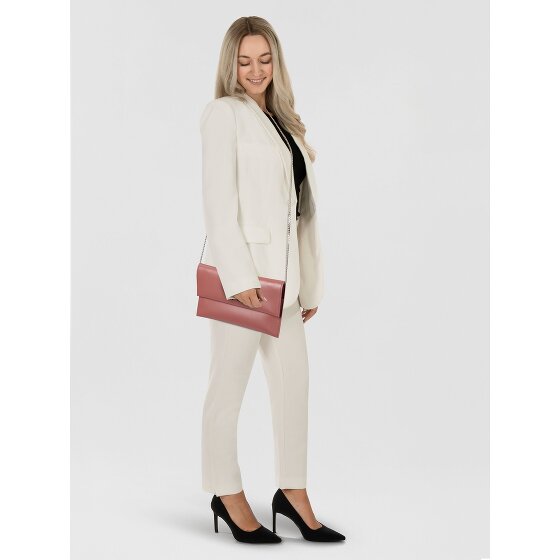 Patrizia Pepe Fly Clutch Tasche Leder 27.5 cm