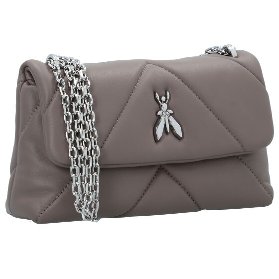 Patrizia Pepe Fly Padded Umhängetasche Leder 25 cm