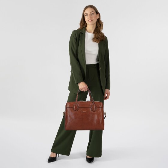 The Bridge Elettra Aktentasche Leder 36.5 cm Laptopfach