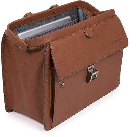 Piquadro Black Square Aktentasche Leder 37 cm Piquadro Black Square Aktentasche Leder 37 cm