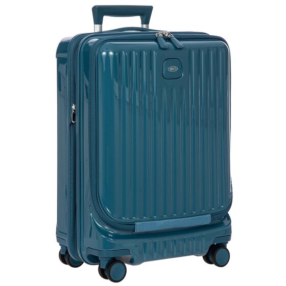 Bric's Positano 4 Rollen Kabinentrolley 55 cm mit Dehnfalte