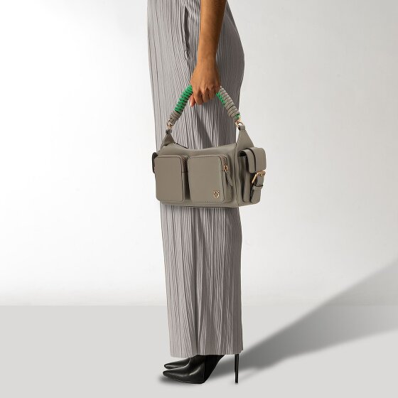 PINKO Cargo Schultertasche Leder 31 cm