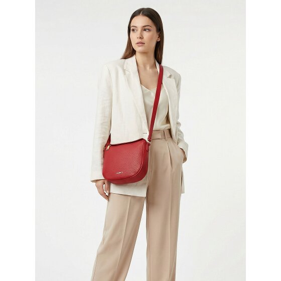 Lazarotti Bologna Leather Crossbody Umhängetasche Leder 25 cm