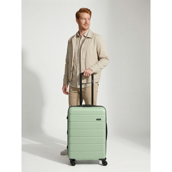 Saxoline Miami 4 Rollen Trolley M 65 cm mit Dehnfalte