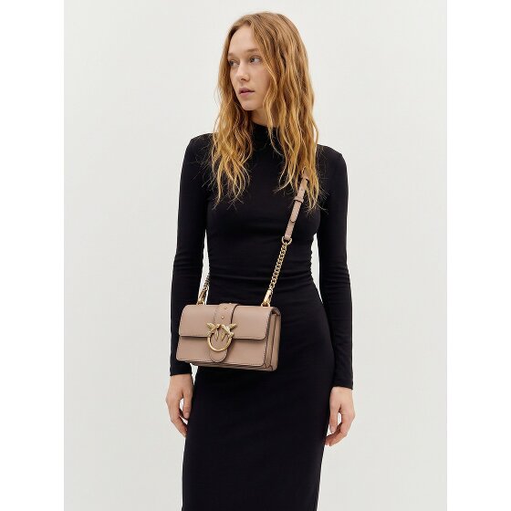 PINKO Love One Umhängetasche Leder 21 cm