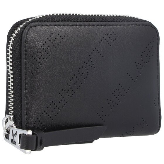 Karl Lagerfeld Punched Geldbörse Leder 10,5 cm