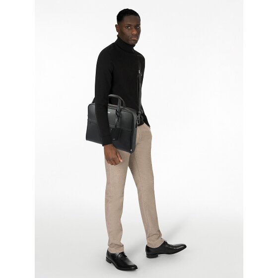 Boss Zair Aktentasche Leder 40 cm Laptopfach