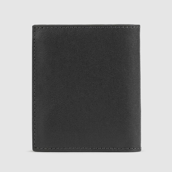 Piquadro Black Square Geldbörse RFID Schutz Leder 8.5 cm