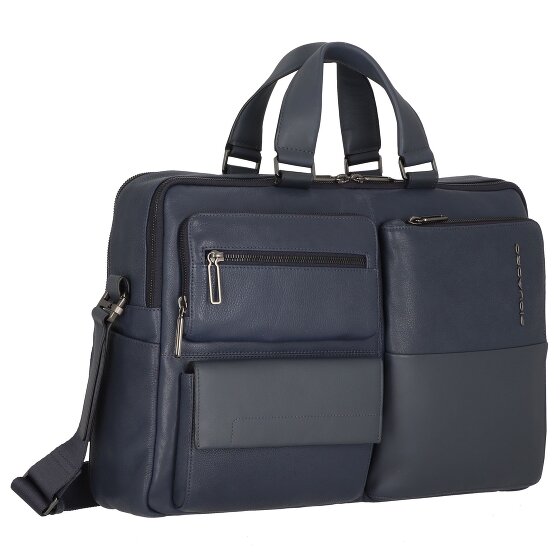 Piquadro Ronnie Aktentasche Leder 43 cm Laptopfach