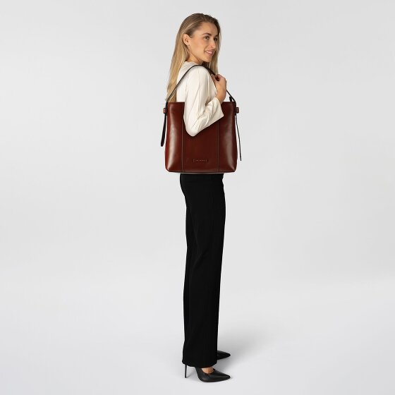The Bridge Vigna Nuov Schultertasche Leder 34 cm