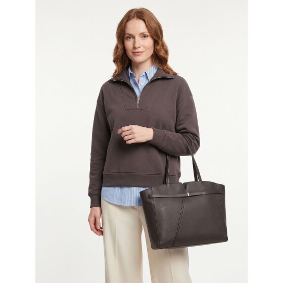 Boss Boss Revers Shopper Tasche Leder 37 cm Laptopfach