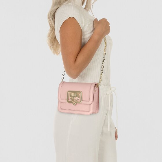 Chiara Ferragni Eyelike buckle Umhängetasche 24 cm