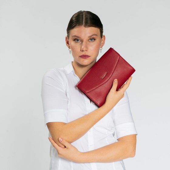 Lazarotti Bologna Leather Clutch Tasche Leder 23 cm