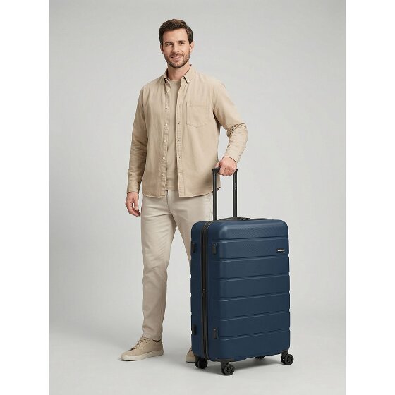 Saxoline Miami 4 Rollen Trolley L 75 cm mit Dehnfalte