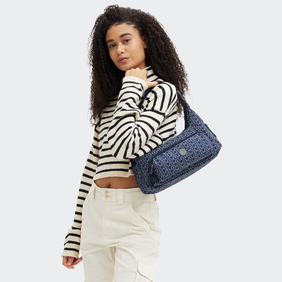 Kipling Denim Love Karis Schultertasche S 35 cm