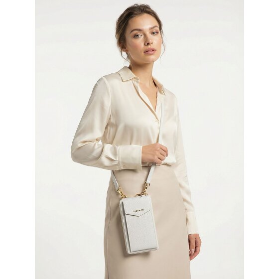 Lazarotti Bologna Leather Zip-Around Geldbörse Handytasche Leder 19 cm