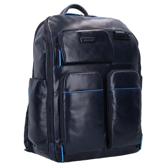 Piquadro Blue Square Revamp Rucksack RFID Leder 42 cm Laptopfach Piquadro Blue Square Revamp Rucksack RFID Leder 42 cm Laptopfach