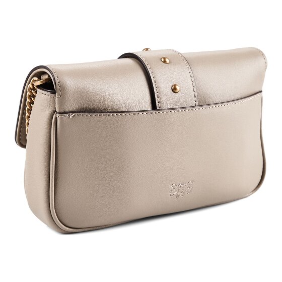 PINKO Love Pocket Umhängetasche Leder 20 cm