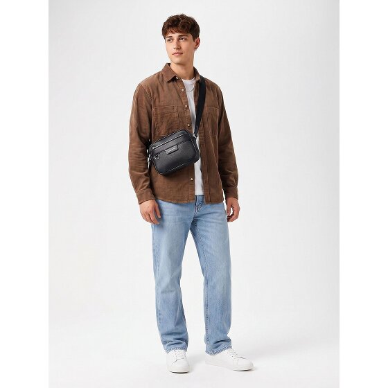 Lacoste Ossian Gürteltasche Leder 19 cm