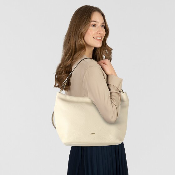 abro Ebony Schultertasche Leder 38 cm