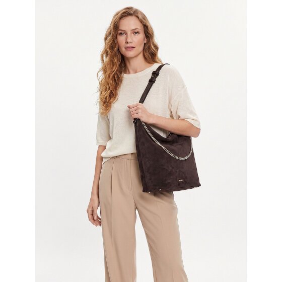 Boss Yelena Schultertasche Leder 28 cm